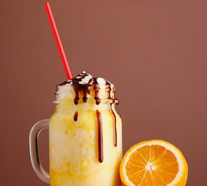 ORANGE & SODA MILKSHAKE