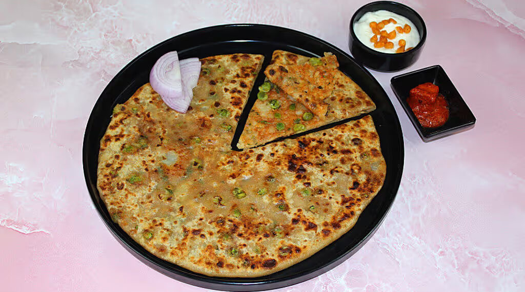 LEFTOVER CURRY STUFFED PARATHAS