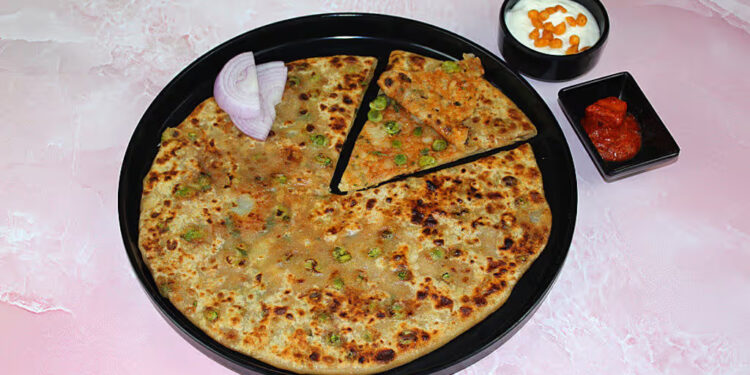 LEFTOVER CURRY STUFFED PARATHAS