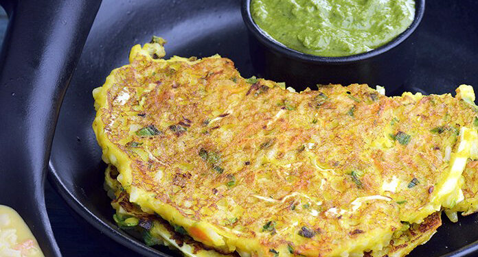 LEFTOVER RICE PANCAKES