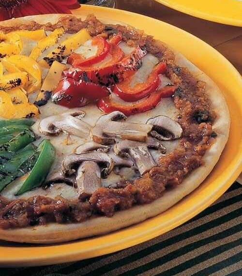 PEPPERY MUSHROOM PIZZA