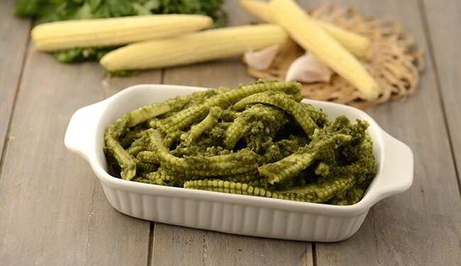 Baby Corn Hariyali