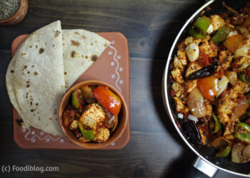 Restaurant Style Kadai Paneer recipe